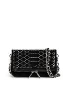 Zadig & Voltaire Rock Nano Studded Suede Shoulder Bag