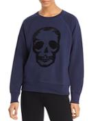 Zadig & Voltaire Felt Skull Sweatshirt (53.8% Off) - Comparable Value $195