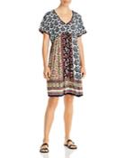Bila Mixed Print Dress