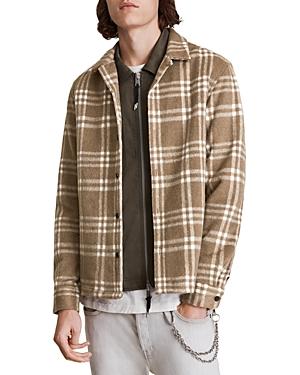 Allsaints Zenith Long Sleeve Plaid Shirt