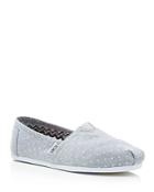 Toms Seasonal Classic Chambray Slip On Sneakers