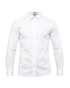Ted Baker Exon Satin Stretch Slim Fit Button-down Shirt
