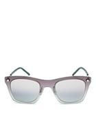 Marc Jacobs Mirrored Square Sunglasses, 49mm