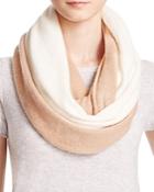 C By Bloomingdale's Cashmere Angelina Two-tone Loop Scarf - 100% Exclusive