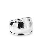 Ippolita Sterling Silver Classico Hammered Dome Ring