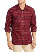 Six Week Residency Red Rider Long Sleeve Plaid Shirt