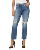 Joe's Jeans The Scout High Rise Straight Leg Jeans In Timeless Destruct