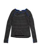 Splendid Girls' Striped Long Sleeve Top - Sizes 7-16 - Compare At $38