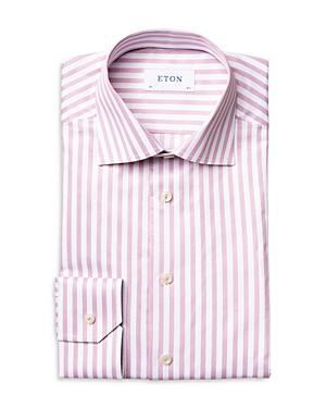 Eton Bengal Stripe Slim Fit Dress Shirt