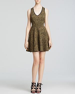 Aqua Dress - Gold Digger Sleeveless V-neck