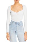 Musier Sweetheart Neck Top