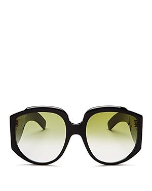Gucci Oversized Square Sunglasses, 61mm