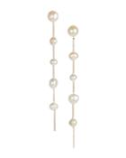 Cult Gaia Atum Freshwater Pearl Linear Drop Earrings