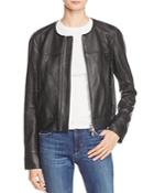 Theory Onorelle Leather Moto Jacket