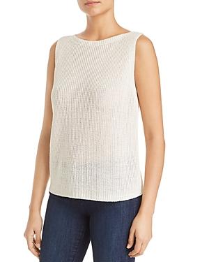 Eileen Fisher Organic Linen Sweater Tank