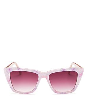 Loveshackfancy Women's Square Sunglasses, 54mm