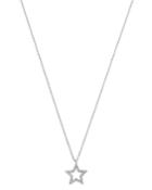 Bloomingdale's Diamond Star Pendant Necklace In 14k White Gold, 0.25 Ct. T.w. - 100% Exclusive