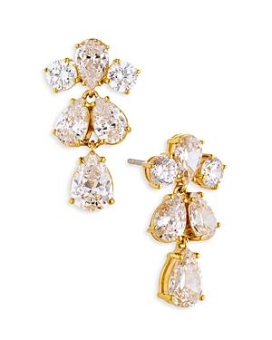 Nadri Social Lights Cubic Zirconia Mini Chandelier Earrings