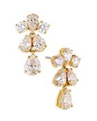 Nadri Social Lights Cubic Zirconia Mini Chandelier Earrings