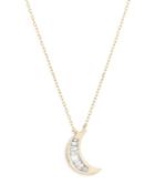 Adina Reyter 14k Yellow Gold Diamond Moon Pendant Necklace, 16