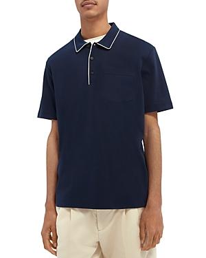 Scotch & Soda Cotton Jersey Polo