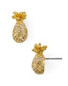 Kate Spade New York Pave Mini Pineapple Stud Earrings