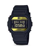 G-shock Limited Edition Black & Gold Watch, 42.8mm