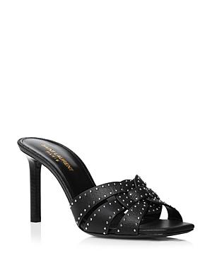 Saint Laurent Women's Tribute 85 High Heel Mules