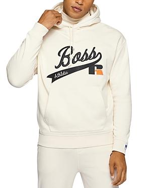 Boss X Russell Athletic Logo Embroidered Hoodie