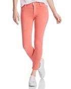 Hudson Barbara High-rise Ankle Skinny Jeans In Flamingo