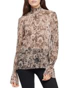L'agence Paola Printed Blouse