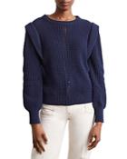 Gerard Darel Laia Removable Sleeve Sweater