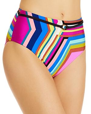 Trina Turk Illusions High Waist Bikini Bottom