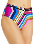 Trina Turk Illusions High Waist Bikini Bottom