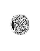 Pandora Charm - Sterling Silver & Cubic Zirconia Shimmer Droplets, Moments Collection