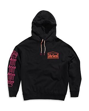 Aries Column Logo Hoodie