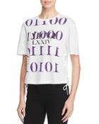 Mcq Alexander Mcqueen Eyelet Lace-up Tee