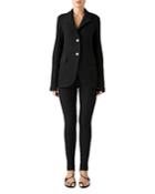 St. John Boucle Notched Collar Jacket