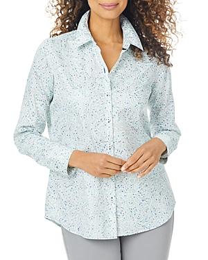 Foxcroft Davis Butterfly Frost Non Iron Shirt