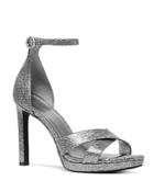 Michael Michael Kors Women's Alexia Metallic High-heel Sandals