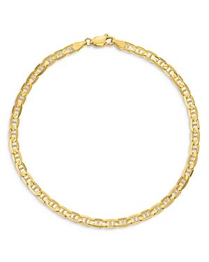 Bloomingdale's Men's Anchor Link Chain Necklace In 14k Yellow Gold, 20 - 100% Exclusive