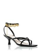 Schutz Women's Sanny Kitten Heel Thong Sandals