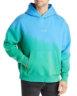 Frame Tie Dye Logo Skinny Fit Hoodie