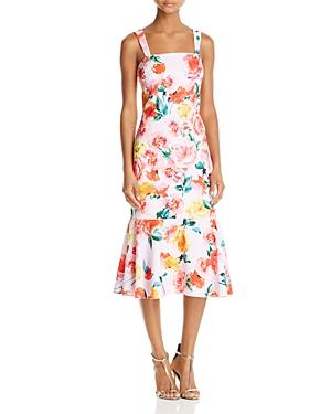 Laundry By Shelli Segal Floral Print Dress