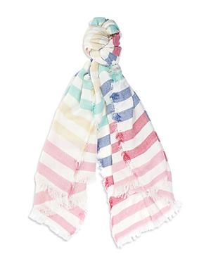 Barbour Beachfront Rainbow Wrap Scarf
