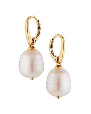 Nadri Cultured Genuine Baroque Freshwater Pearl Drop Earrings