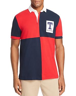 Tommy Hilfiger Color-block Rugby Polo Shirt