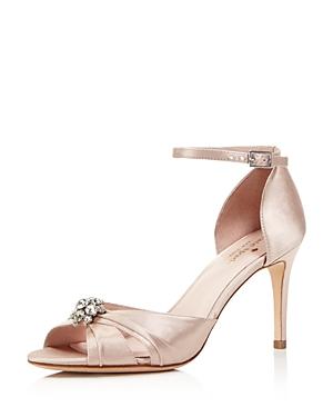 Kate Spade New York Medina Embellished Ankle Strap High Heel Sandals