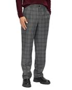 Ted Baker Hopdart-franklin Flannel Check Regular Fit Suit Pants