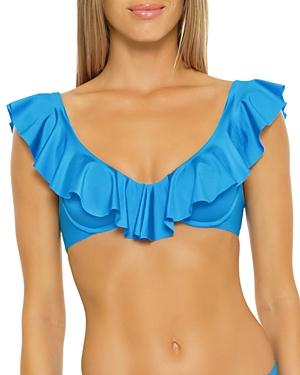 Trina Turk Monaco Ruffled Underwire Bikini Top